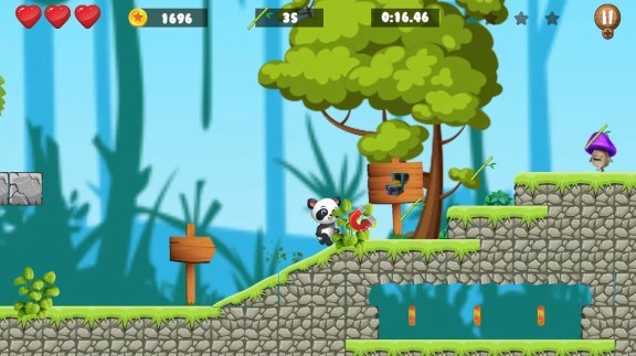 超级熊猫的不可思议冒险The Incredible Adventures of Super Panda游戏截图