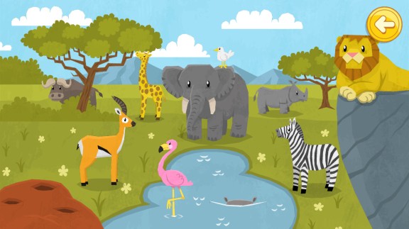 Animal Fun for Toddlers and KidsAnimal Fun for Toddlers and Kids游戏截图