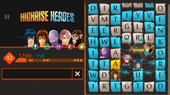 高层英雄：单词挑战Highrise Heroes: Word Challenge游戏截图