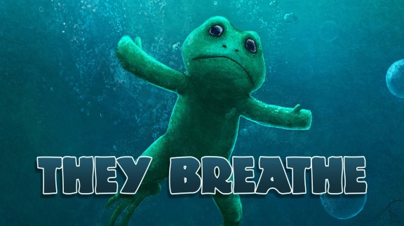 青蛙深呼吸
