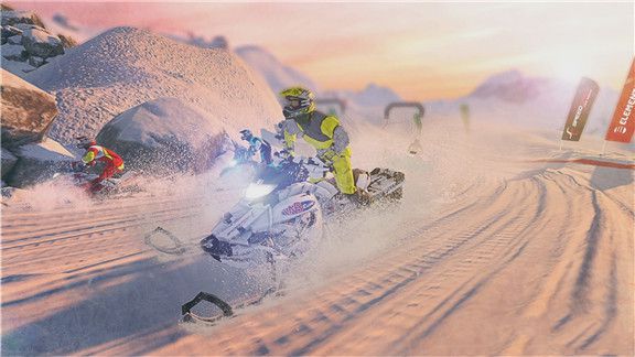 雪地摩托自由竞赛Snow Moto RacingFreedom游戏截图