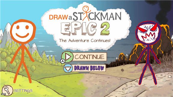 画个火柴人：EPIC2Draw a Stickman: EPIC 2游戏截图