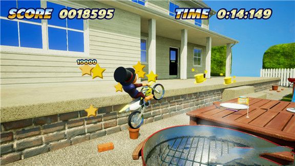  玩具特技单车：Tiptop 的路 Toy Stunt Bike: Tiptop's Trials游戏截图