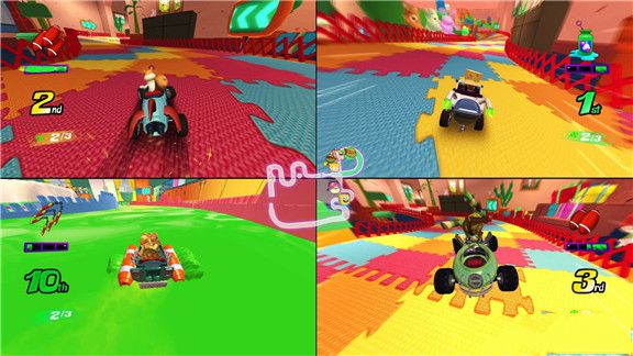 尼克国际赛车手Nickelodeon Kart Racers游戏截图