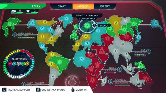 风险：统治世界的游戏RISK Global Domination游戏截图
