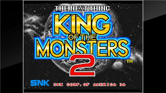 怪兽之王2ACA NEOGEO KING OF THE MONSTERS 2游戏截图