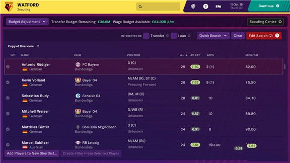 足球经理2019 TouchFootball Manager 2019 Touch游戏截图