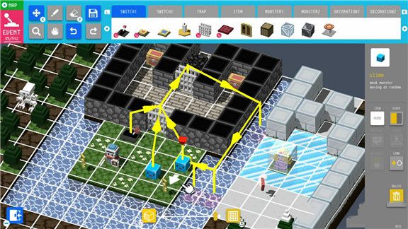 砖块迷宫建造者BQM -BlockQuest Maker-游戏截图