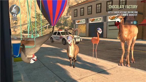模拟山羊Goat Simulator: GOATY游戏截图