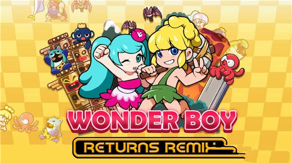 神奇男孩回归Wonder Boy Returns Remix游戏截图